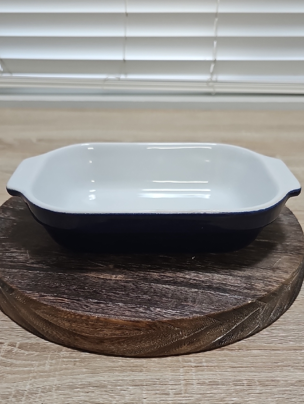 Emile Henry Cobalt Blue Rectangular Baker